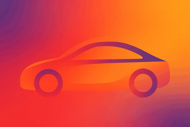 Automobile photography illustration