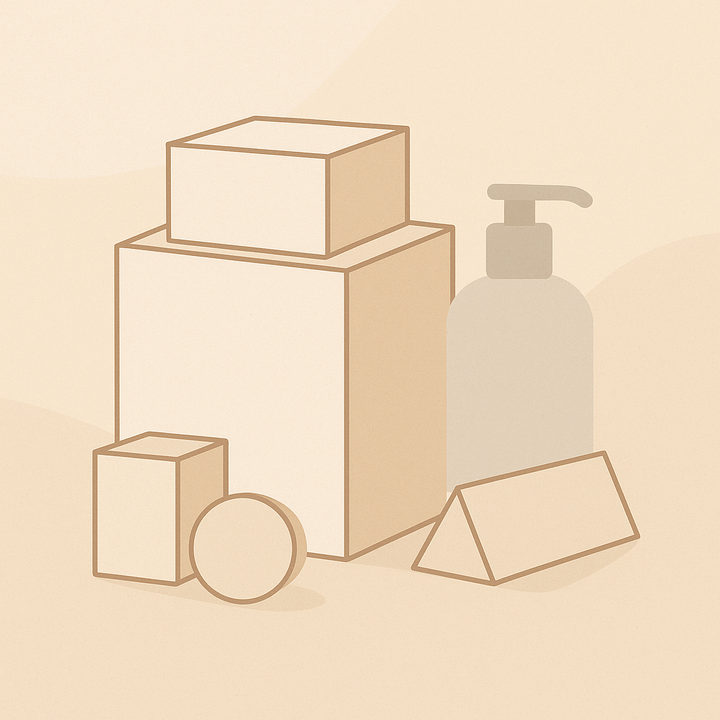 Product photography illustration